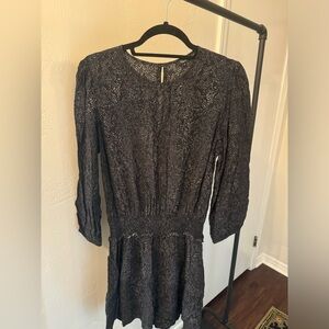 Rails Snakeskin Dress